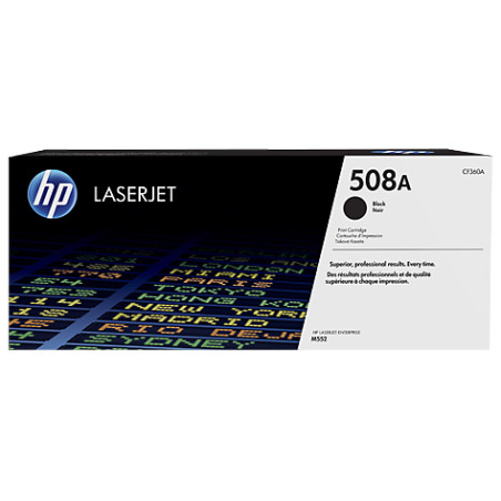 Toner hp cf 360 a nero no. 508 a [cf360a]
