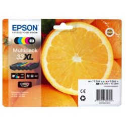 Cartuccia epson multipack claria premium bk/pbk/c/m/y 33 xl t 3357
