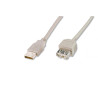 Cavo prolunga usb digitus usb 2.0 maschio/femmina nero [lp8152b]