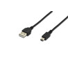 Cavo usb digitus usb 2.0 mini b 5 poli 1,80m [ak300130018s]