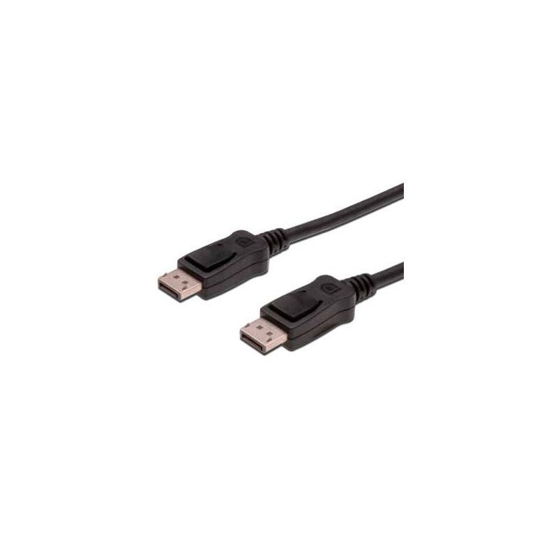 Cavo display port ansmann 3.0m m/m nero [ak-340103-030-s]
