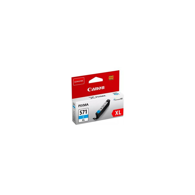 Cartuccia canon cli-571 xl c ciano [0332c001]