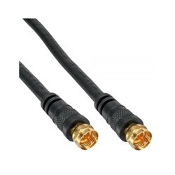 Cavo antenna inline sat, spinotti f, filtro antirumore, fattore di