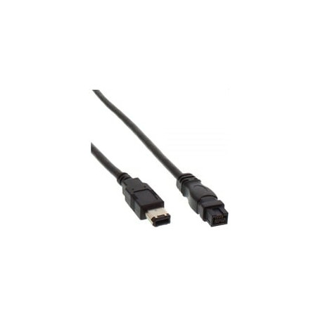 Cavo firewire inline ieee1394, 6pin maschio a 9pin maschio, 800mbit/s,