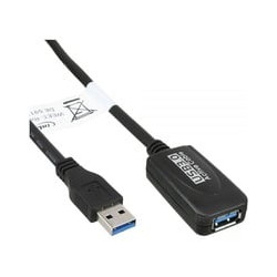 Cavo usb 3.0 inline attivo, type-a maschio/ type-a femmina,
