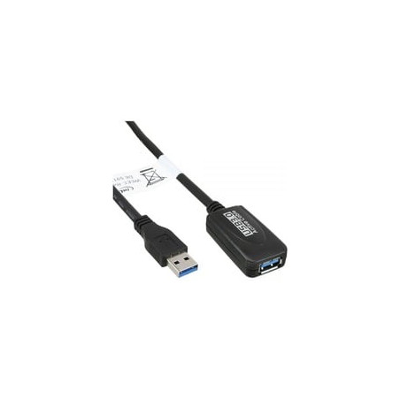 Cavo usb 3.0 inline attivo, type-a maschio/ type-a femmina,
