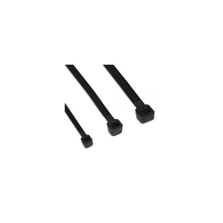 Fascette inline per cablaggio, 300x3,6mm, colore nero, 100pz [59963k]