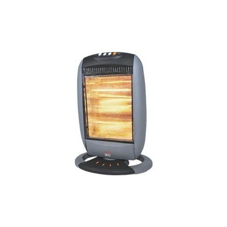 Stufa elettrica dcg sa9223 alogena a 3 lampade 1200w