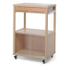 Carrello da cucina foppapedretti 9900339503 benchef naturale