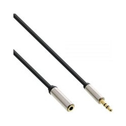Cavo audio inline slim prolunga da spina jack 3,5mm a presa jack