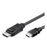 Cavo techly da displayport 1.2 a hdmi 4k 2m