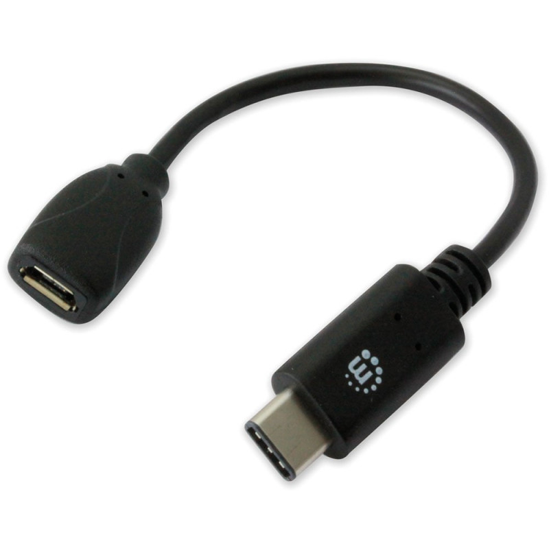 Cavo usb manhattan hispeed usb2.0 microb femmina / c maschio 0,15m