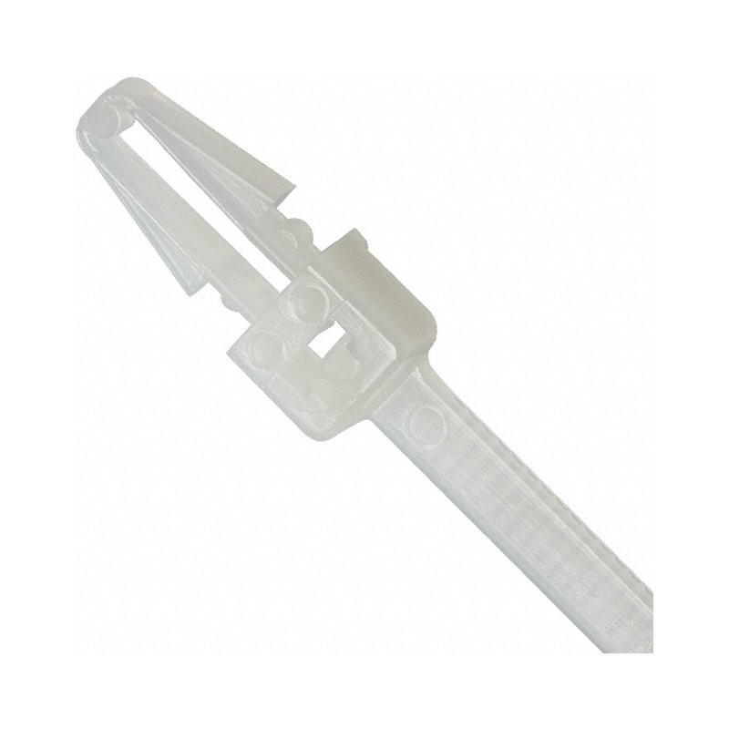 Fascette fermacavi techly con innesto libero 200x4,8mm in nylon 100pz
