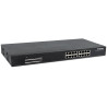 Switch intellinet gigabit 16 porte ethernet poe+ nero [icnsp016]