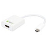Adattatore techly da usb 3.1 tipo c m a hdmi 1.4 f