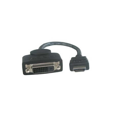 Adattatore hdmi lindy a dvi-d 0,2m m/f [41227]