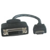 Adattatore hdmi lindy a dvi-d 0,2m m/f [41227]