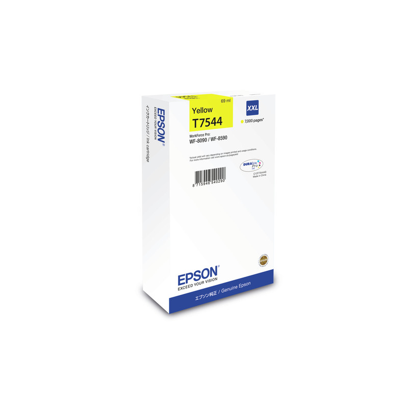 Cartuccia epson xxl per wf-8090 wf-8590 giallo [c13t754440]