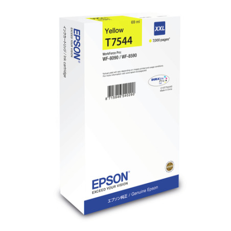 Cartuccia epson xxl per wf-8090 wf-8590 giallo [c13t754440]
