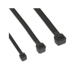 Fascette inline per cablaggio, 300x4,8mm, colore nero, 100pz [59963p]
