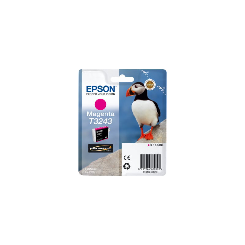 Cartuccia epson magenta t 324 t 3243 [c13t32434010]
