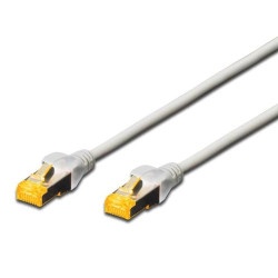 Cavo di rete digitus cat 6a s-ftp lsoh cu 26/7, 15m, grigio [dk-1644-a-150]