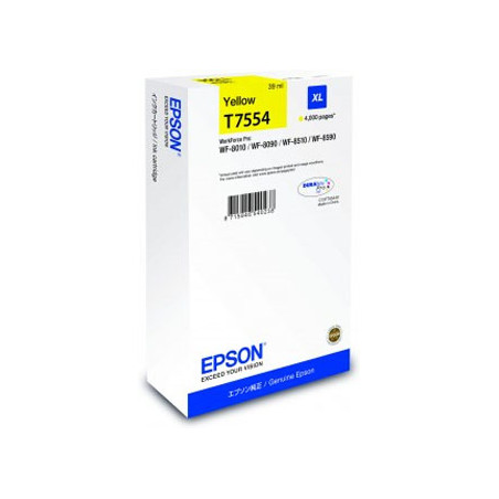 Cartuccia epson xl giallo t 755 t 7554 [c13t755440]
