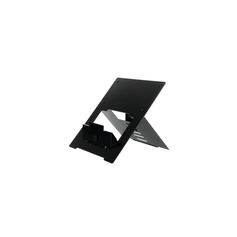 Supporto per notebook r-go riser nero [rgoristbl]