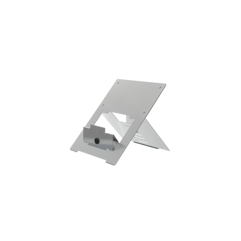 Supporto per notebook r-go riser silver [rgoristsi]