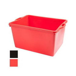 Cesta rettangolare ics l 65 65x45 h 35 asti nera