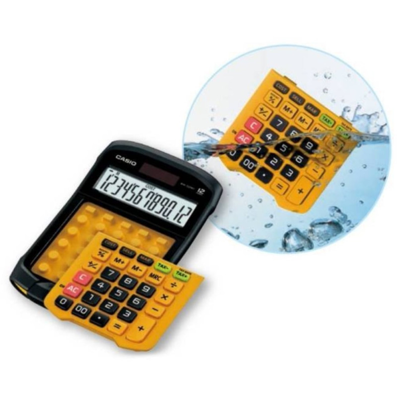 Calcolatrice casio wm-320mt waterproof protect [wm-320mt]