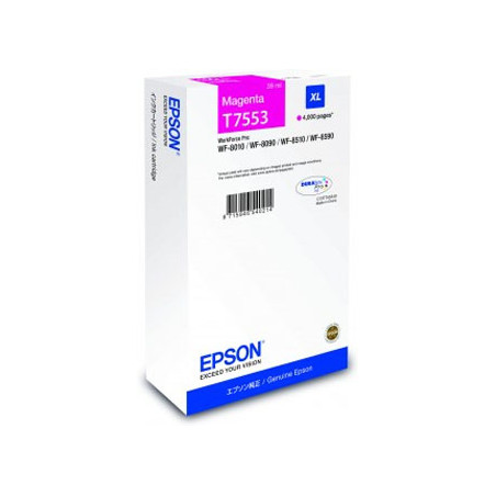 Cartuccia epson xl magenta t 755 t 7553 [c13t755340]