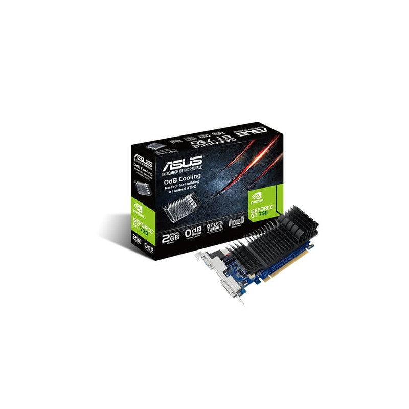 Scheda video nvidia asus gt730-sl-2gd5-brk passiva [90yv06n2-m0na00]