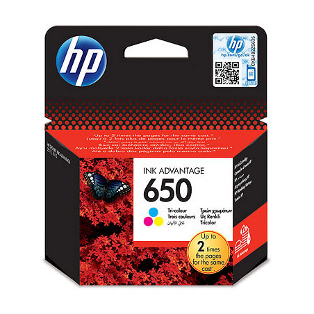 Cartuccia hp 650 cz102ae colori [cz102ae]