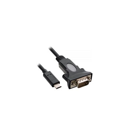 Convertitore usb inline 2.0 type c - 0,3m per netbook, tablet,