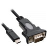 Convertitore usb inline 2.0 type c - 0,3m per netbook, tablet,