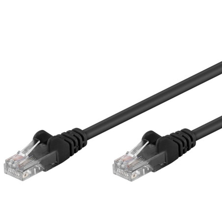 cavo di rete intellinet patch cca cat. 5e nero utp 1m bulk