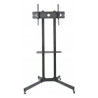 supporto da pavimento con mensole trolley tv lcd/led/plasma 30-65''