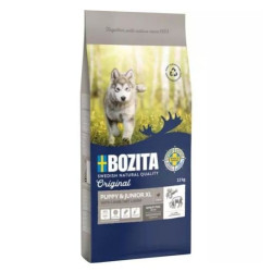 mangime bozita original puppy & junior xl cibo secco completo