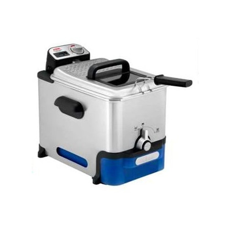Friggitrice tefal fr8040 oleoclean pro inox e design [fr8040]