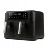friggitrice ad aria calda girmi fg26 doppio senza grassi 9l 2400w
