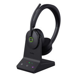 cuffie yealink wh68 uc padiglione con cavo e senza cavo nero [1208713]