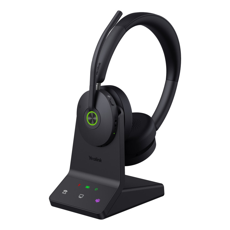 cuffie yealink wh68 uc padiglione con cavo e senza cavo nero [1208713]