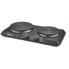 fornello elettrico ardes arfoel05 focus duo 2500w 2 piastre nero