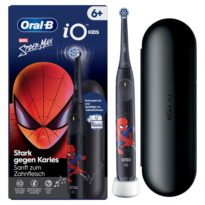 spazzolino elettrico braun oral-b io series 2 kids 6+ spiderman