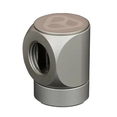 connettore rotante thermal grizzly deltamate ff90 gradi nichel opaco