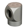 connettore rotante thermal grizzly deltamate ff90 gradi nichel opaco