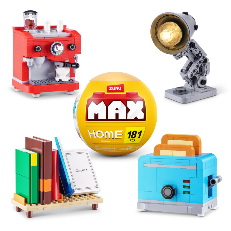 kit di costruzione zuru max premium serie casa 1 multicolore [83224gq1]