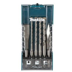 set punte makita sds-plus a percussione 6pz [e-15746]