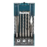 set punte makita sds-plus a percussione 6pz [e-15746]